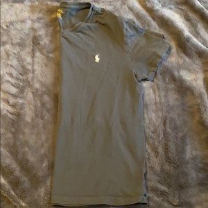 Men’s Black Polo V-Neck (Small) (Gently Worn)